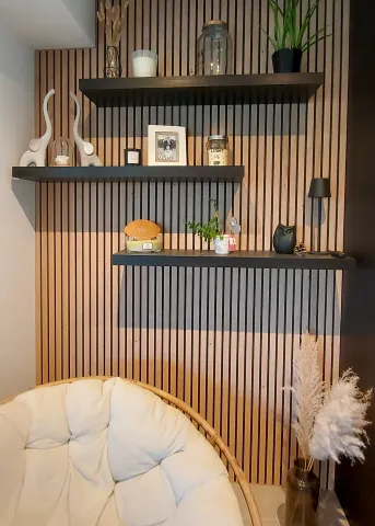 Réalisation 2 panneaux acoustiques tocca legno A16206