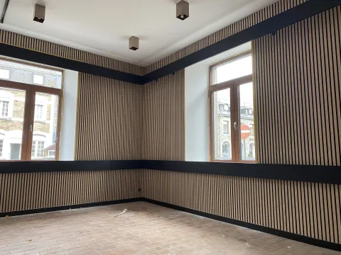 Réalisation 3 panneaux acoustiques tocca legno A16206