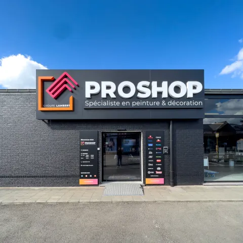Façade du magasin Proshop Waterloo