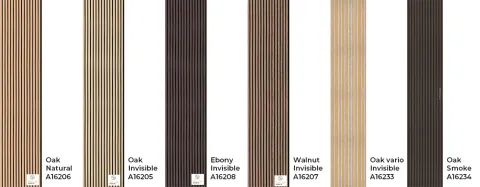 Notre gamme de panneaux acoustiques bois Tocca Legno