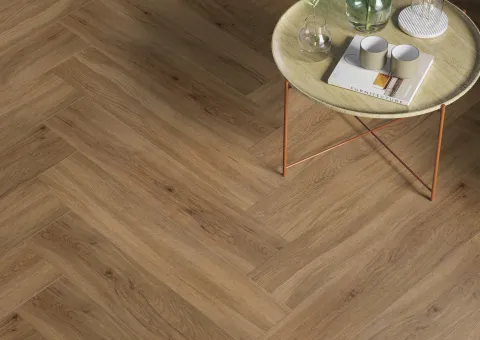 sol gerflor en chevron